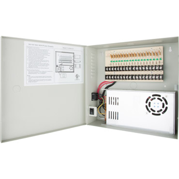 18 Output 12VDC Power Center - 30 AMP - UL Listed