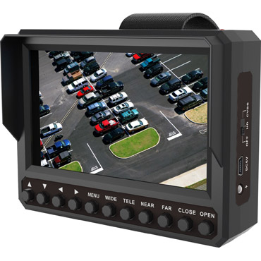 3-in-1 4.3” LCD Service Monitor Supporting HD-TVI, AHD, and CVBS Cameras